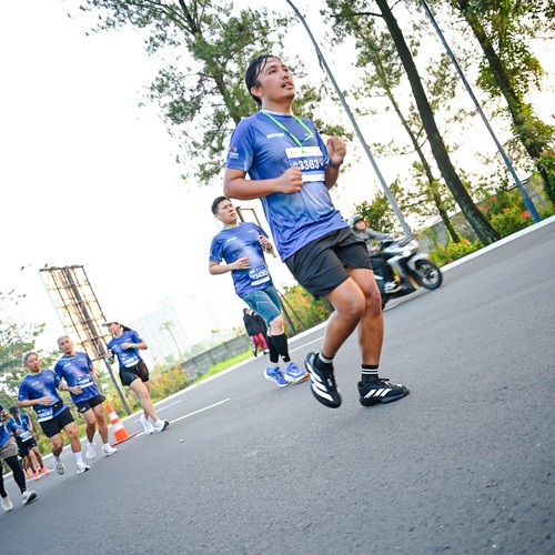 Race photo from BOGORUN 2026