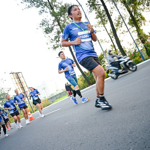Race photo from BOGORUN 2026