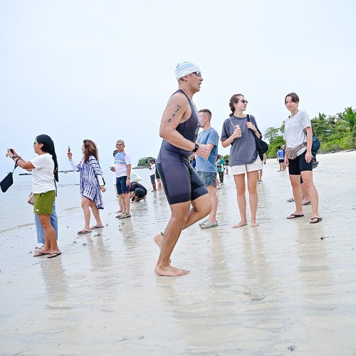 Race photo from Belitung Multisport Festival