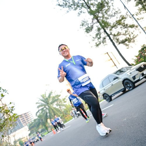 Race photo from BOGORUN 2026