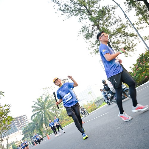 Race photo from BOGORUN 2026