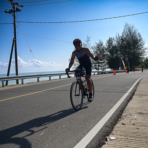Race photo from Belitung Multisport Festival