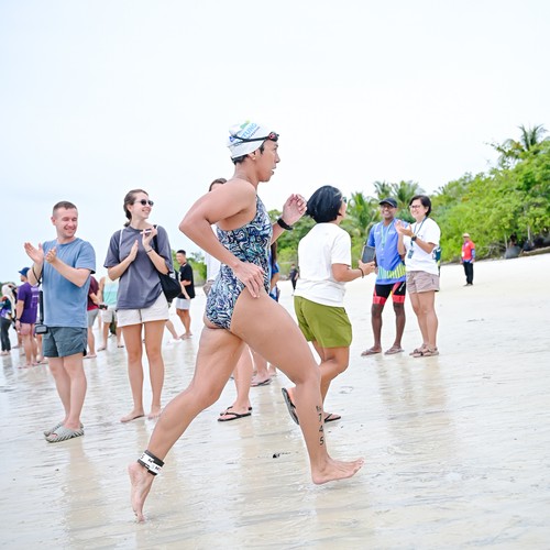 Race photo from Belitung Multisport Festival