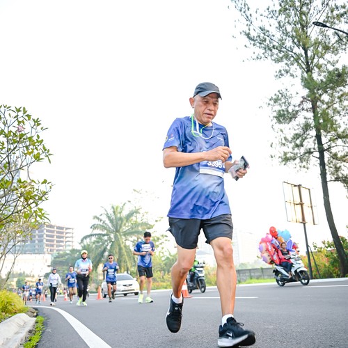 Race photo from BOGORUN 2026