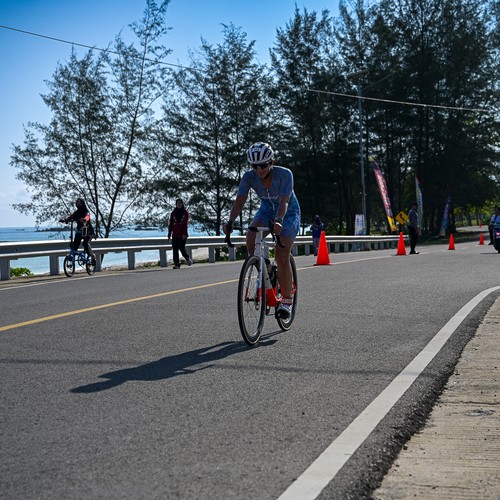 Race photo from Belitung Multisport Festival