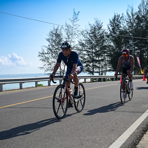 Race photo from Belitung Multisport Festival