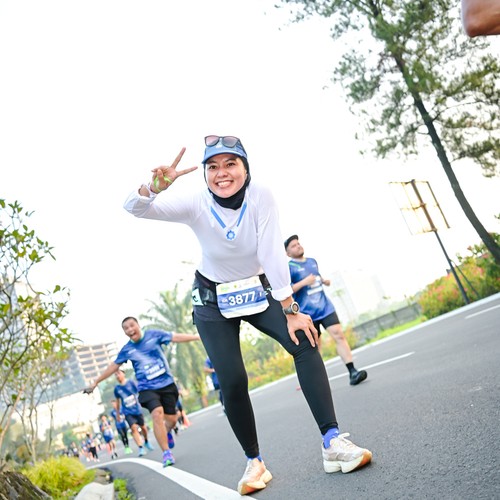 Race photo from BOGORUN 2026