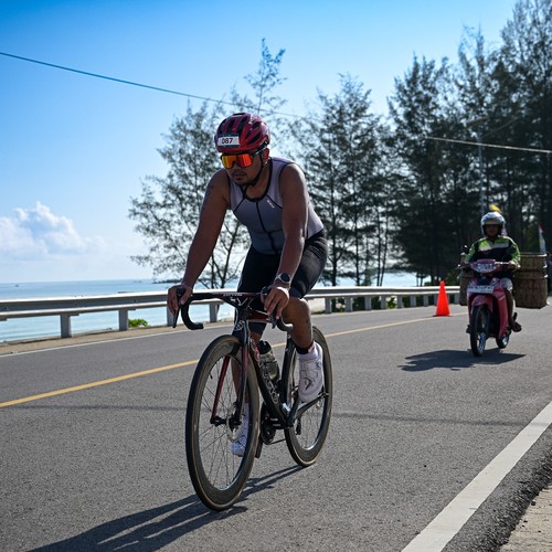 Race photo from Belitung Multisport Festival