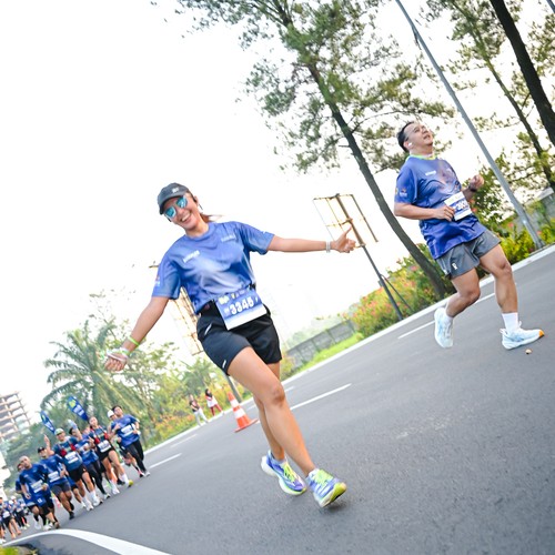 Race photo from BOGORUN 2026