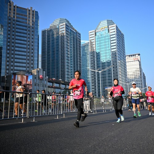 Race photo from SMARTFREN RUN 2026