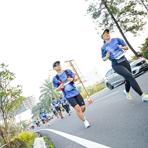 Race photo from BOGORUN 2026
