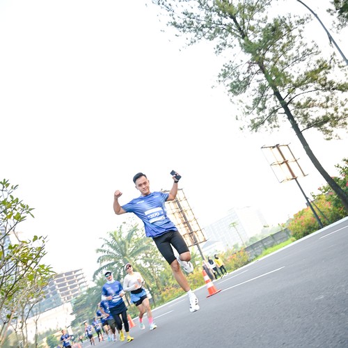 Race photo from BOGORUN 2026