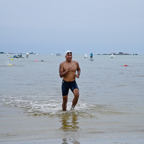 Race photo from Belitung Multisport Festival