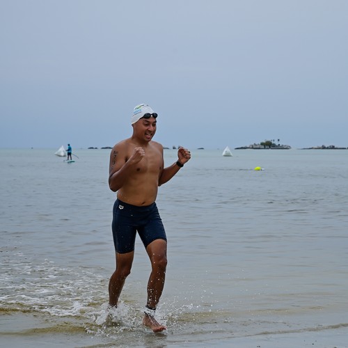 Race photo from Belitung Multisport Festival
