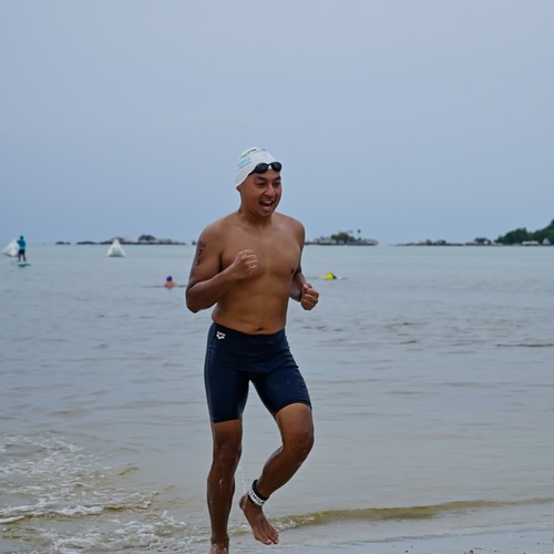 Race photo from Belitung Multisport Festival