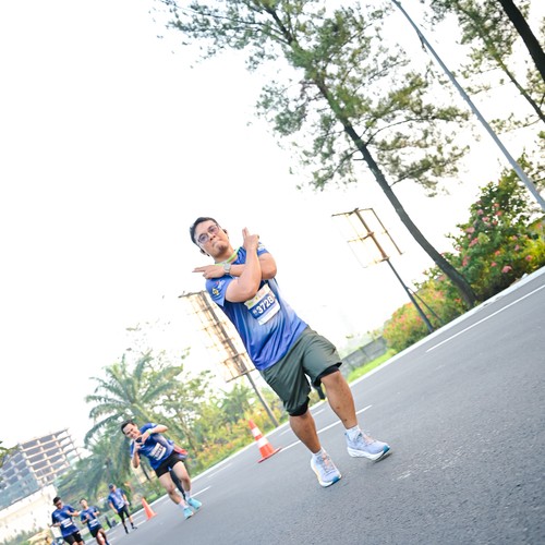 Race photo from BOGORUN 2026