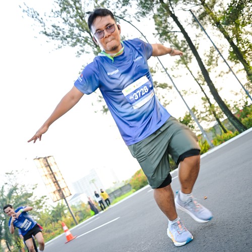 Race photo from BOGORUN 2026