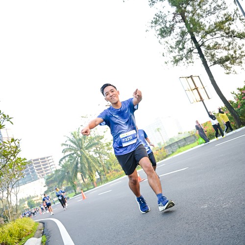 Race photo from BOGORUN 2026