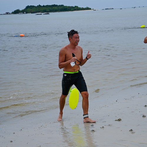 Race photo from Belitung Multisport Festival