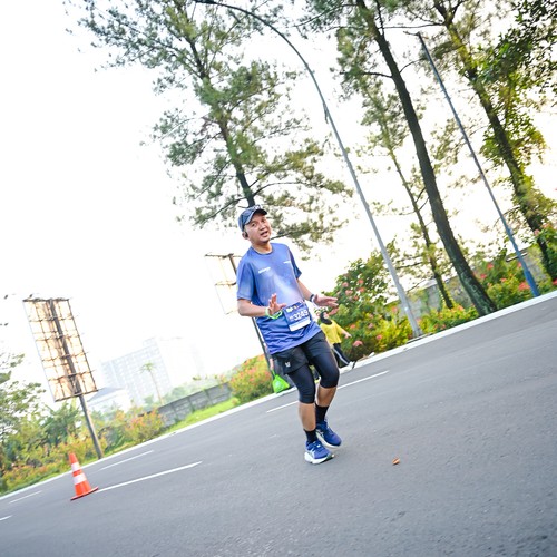 Race photo from BOGORUN 2026