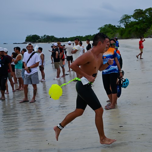 Race photo from Belitung Multisport Festival