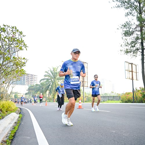 Race photo from BOGORUN 2026