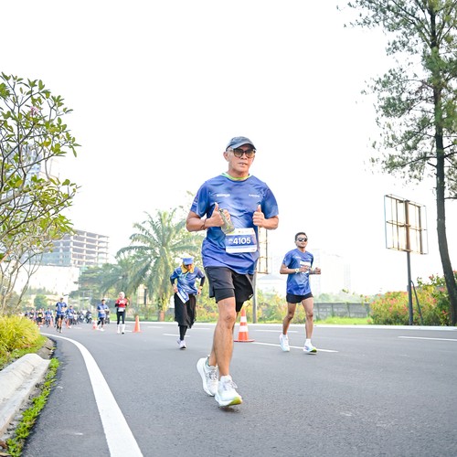 Race photo from BOGORUN 2026