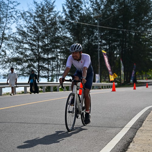 Race photo from Belitung Multisport Festival