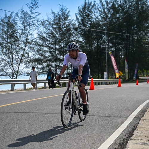 Race photo from Belitung Multisport Festival