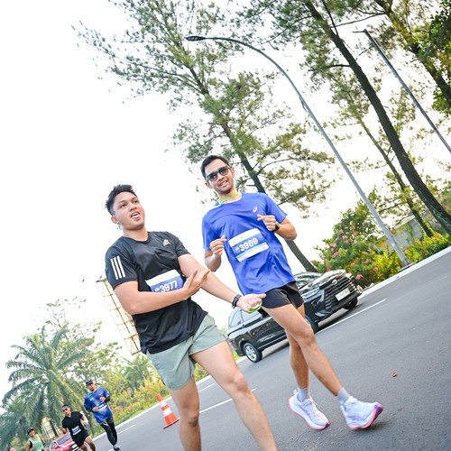 Race photo from BOGORUN 2026