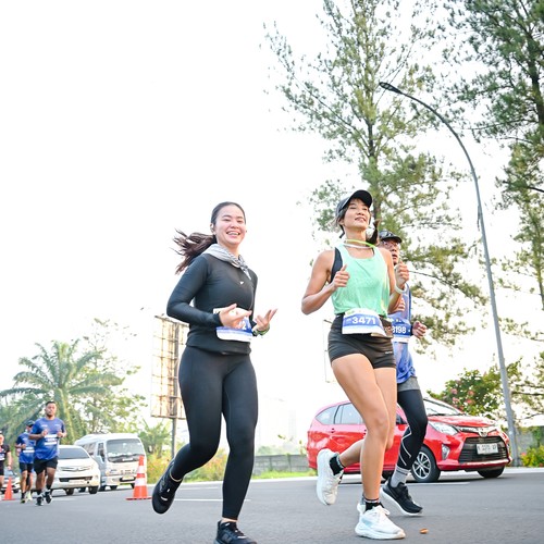 Race photo from BOGORUN 2026
