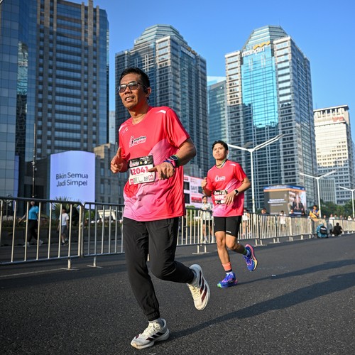 Race photo from SMARTFREN RUN 2026