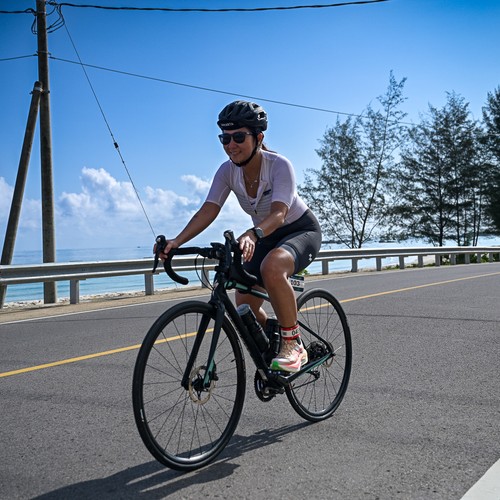 Race photo from Belitung Multisport Festival