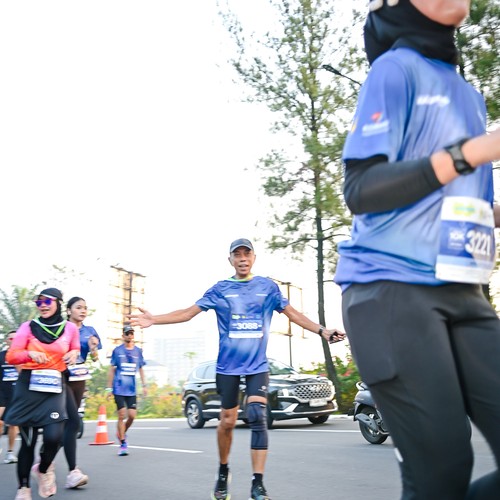 Race photo from BOGORUN 2026
