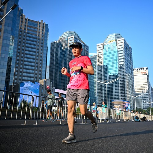 Race photo from SMARTFREN RUN 2026