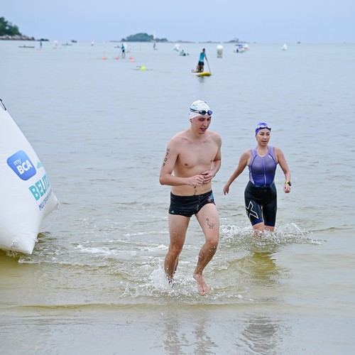 Race photo from Belitung Multisport Festival