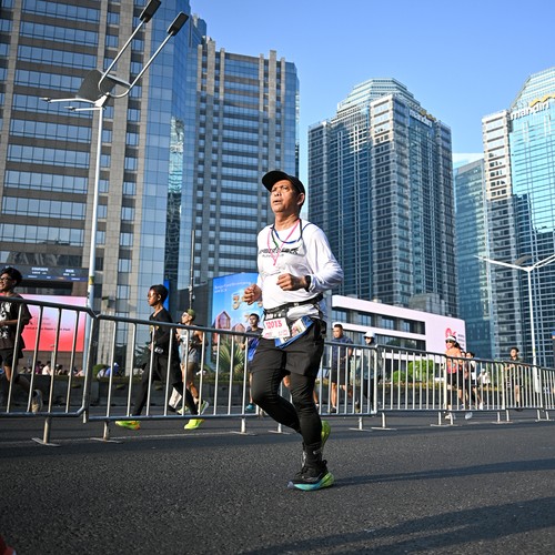 Race photo from SMARTFREN RUN 2026
