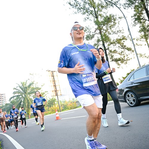 Race photo from BOGORUN 2026