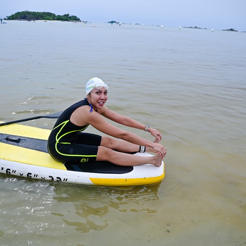 Race photo from Belitung Multisport Festival