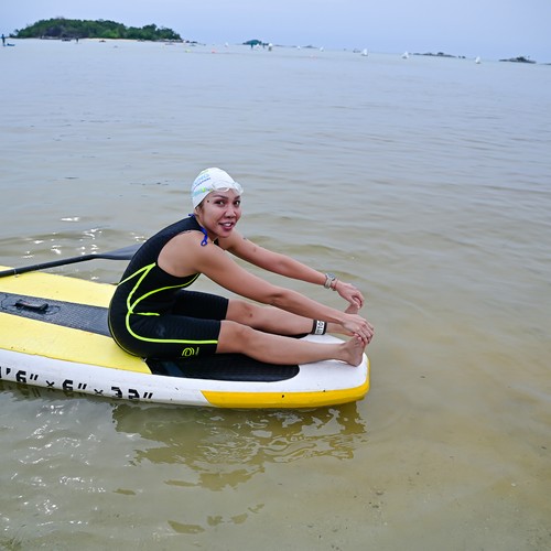 Race photo from Belitung Multisport Festival