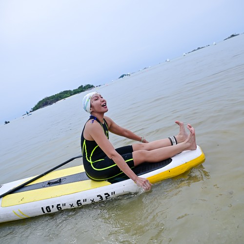 Race photo from Belitung Multisport Festival