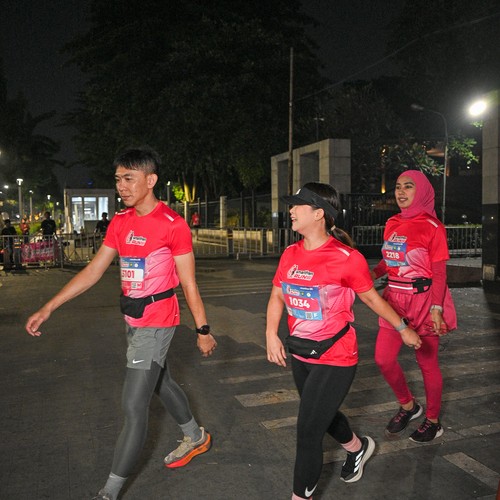 Race photo from SMARTFREN RUN 2026