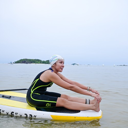 Race photo from Belitung Multisport Festival