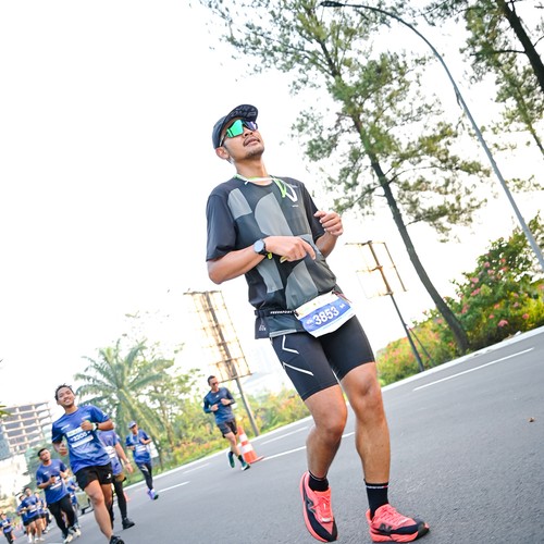 Race photo from BOGORUN 2026