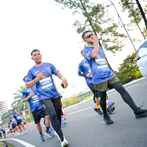 Race photo from BOGORUN 2026