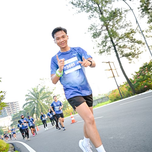 Race photo from BOGORUN 2026