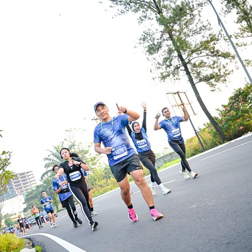 Race photo from BOGORUN 2026