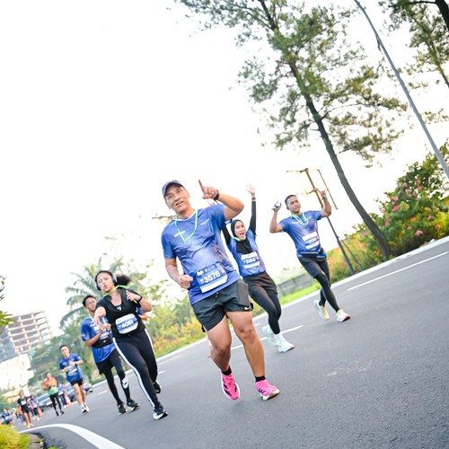 Race photo from BOGORUN 2026