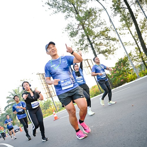 Race photo from BOGORUN 2026