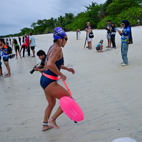 Race photo from Belitung Multisport Festival